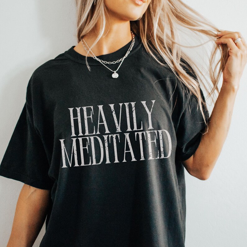 Meditation Tshirt, Zen Shirt, Neuropath Shirt, Yoga Gift for Her, Comfort Colors, Mental Health Shirt, Holistic Gift, Granola Girl T-shirt