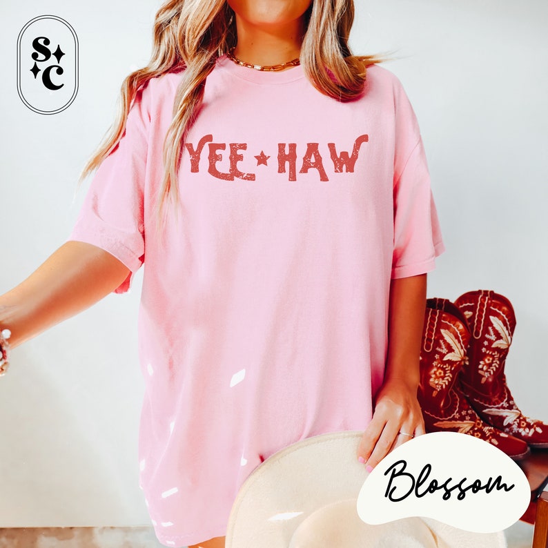 Yee Haw Shirt, Rodeo Sayings Shirt, Long Live Cowgirls Tshirt, Comfort Colors, Western Tee, Texas Shirt, Country Music Shirt, Midwest Shirt