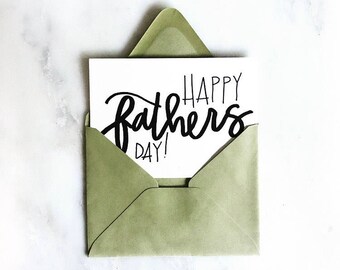Happy Fathers Day notecard
