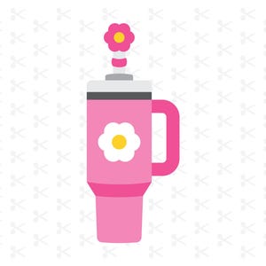 Tazza Tumbler Svg Png Jpg Eps Pdf Dxf Ai / Tazza da viaggio / Tazza Tumbler per acqua / Tazza Thermos / Clipart / Download digitale / Silhouette / Cricut