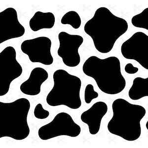 Kuh Punkte SVG JPG AI / süße Kuhflecken / Kuhflecken-Schnittdatei / Kuhflecken-Muster / Kuhflecken-Dekor / Silhouette / Cricut