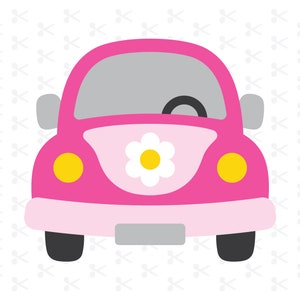 Carro Groovy Svg Png Jpg Eps Pdf Ai Dxf / Carro Vintage / Carro Hippie / Carro Retro / Arquivo de Corte em Camadas / Silhueta / Cricut / Arquivo de Corte