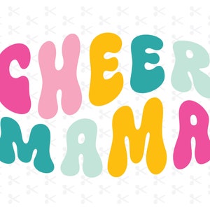 Cheer Mama SVG EPS / Cheer Mama Shirt / Proud Cheer Mom Shirt / Cheer Mom