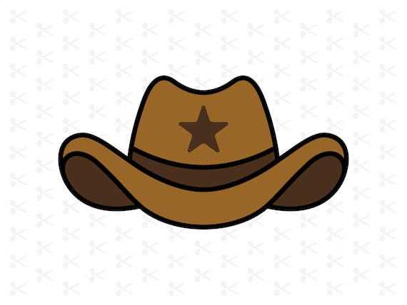 Cute Cowboy Hat Svg Png Jpg Eps Pdf Ai Dxf Cute Cowgirl Hat
