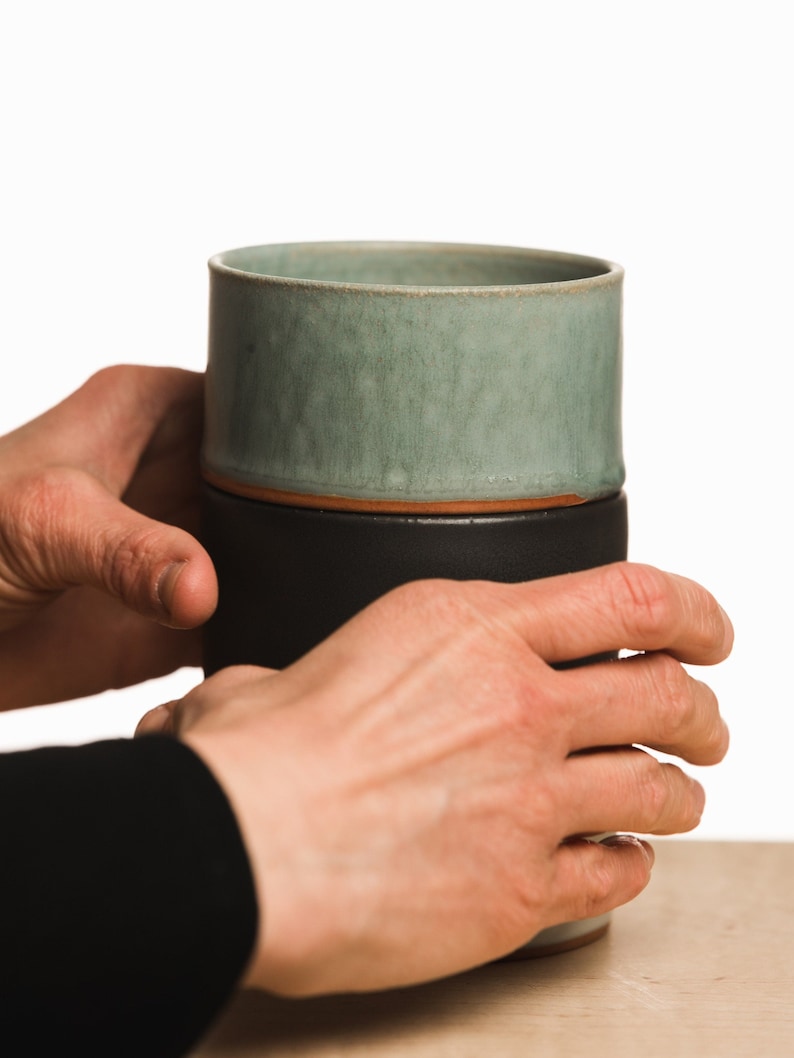Ceramic Bowls Ceramic Appetizer Bowls Handmade Bowl Turquoise Bowl Desi Murphy Pottery image 4