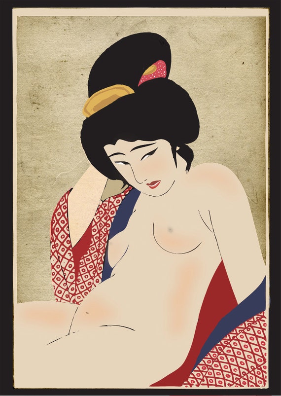 Geisha Art Japanese Bondage Porn - Old Japanese Geisha Nude | Niche Top Mature