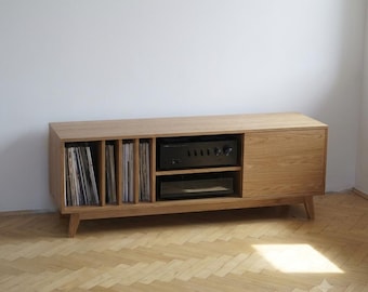 Vinyl and TV Stand