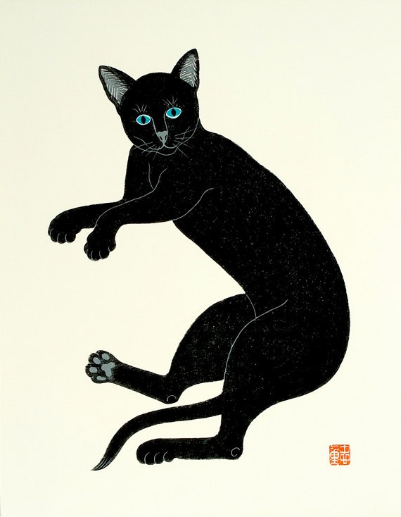 Impressions D Art De Chat Affiches Japonaises De Chats Etsy Impressions D Art De Chat Affiches Japonaises De Chats Etsy