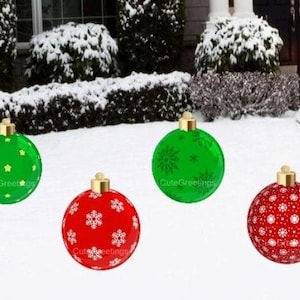 Outdoor Christmas Yard Sign Decoration Sets, Lawn Ornament Cutouts, Winter Art, Holiday Ornament Banner Decor Cards, Winter Props, Gifts