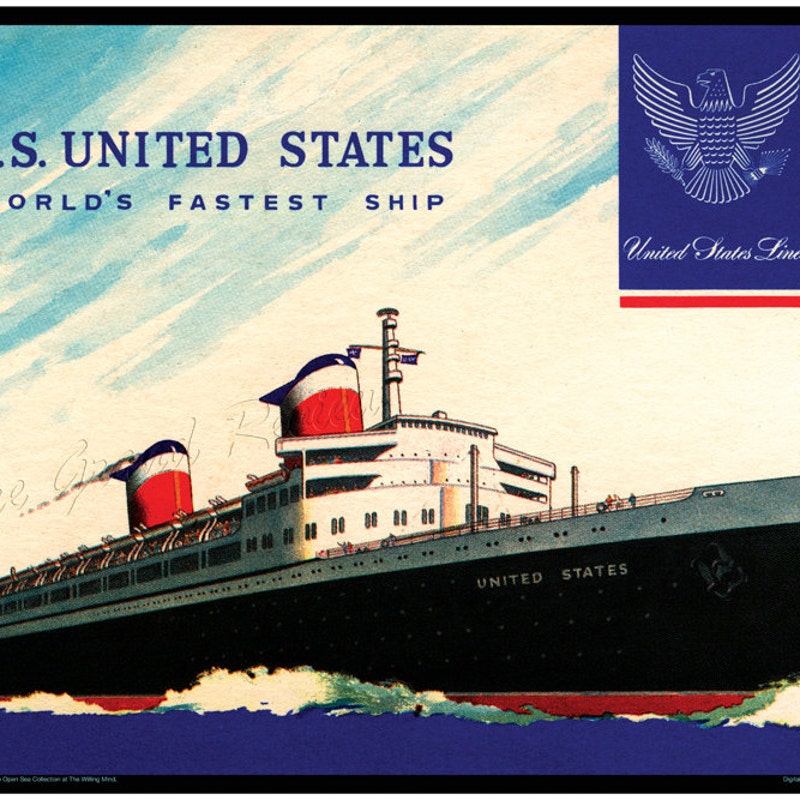 Ss United States Print Etsy ss-united-states-print-etsy