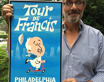 Pope Francis, Tour De Francis, via scooter!  World Meeting of Families Philadelphia 2015