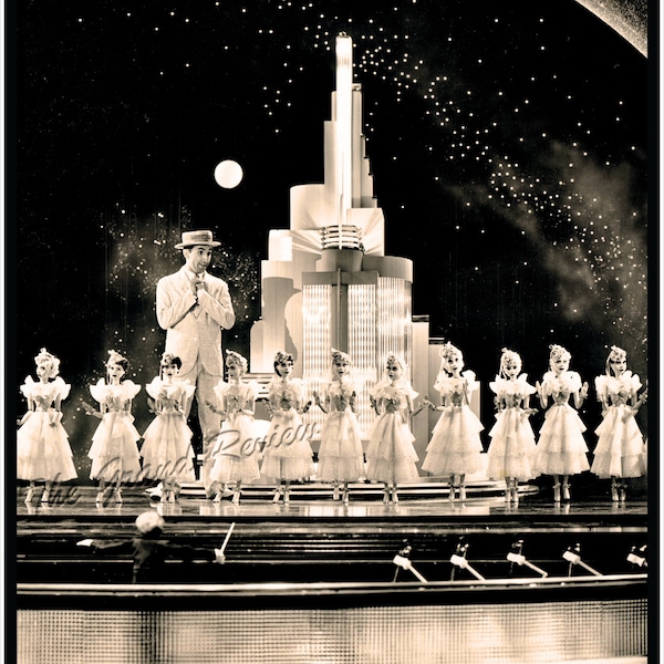 All Puppet Orchestra - Large Restored Photo Print - Jazz Age - Art Deco - Streamline Modern - Russell Patterson s Personettos