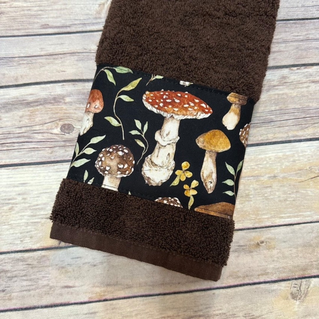 Mushroom Bath Towels 4 Sizes 10 Colors to Pick From Handmade for Your