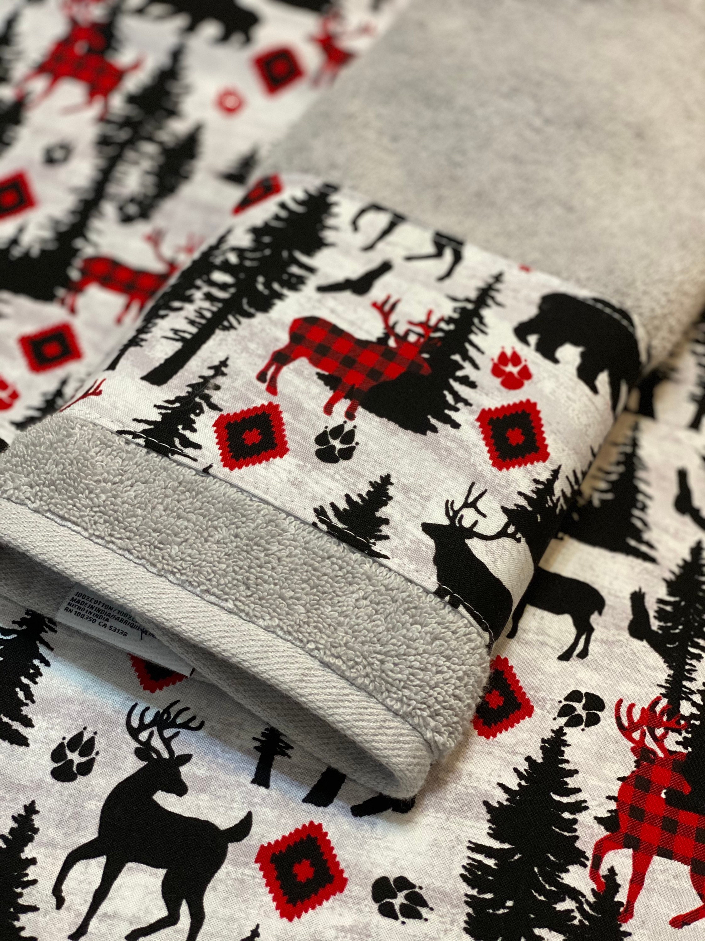 Buffalo Check Decor Buffalo Plaid Hand Towels Bath Towels Etsy