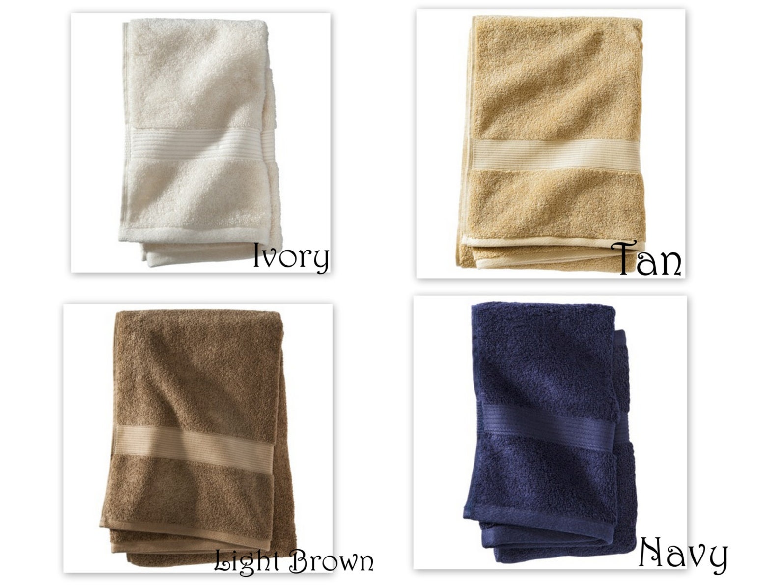 Beach Ocean themed bath Towels anchor bath towels hand Etsy