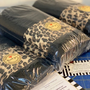 Leopard Bathroom Towels in 4 sizes to choose from made for you by August Ave Towels, you pick the size and fabric, sold individually, bath image 9