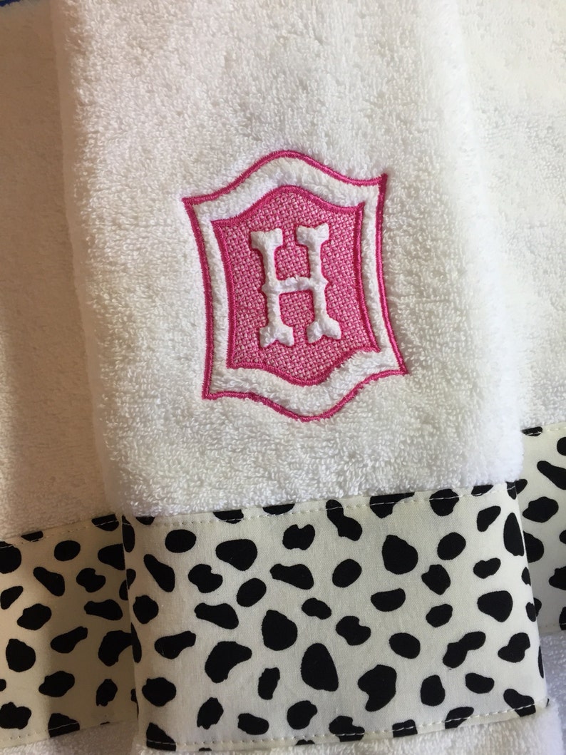 Personalized Towels Hand Towel Bathroom Personalized Gift Etsy