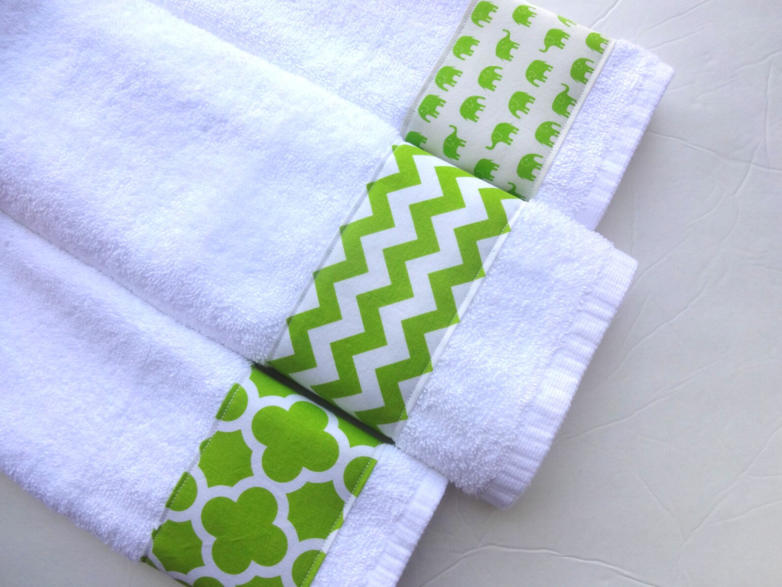 LIME GREEN Bathroom Bath Towels You Pick the Fabric and Size Etsy