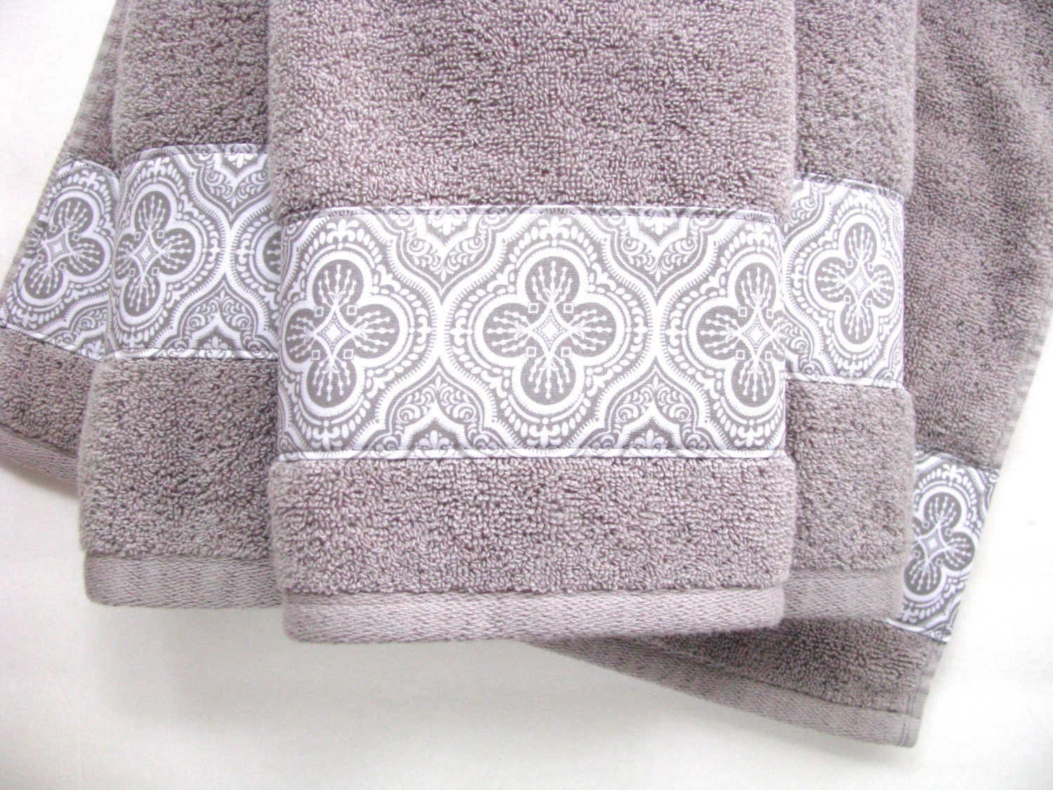 Grey Towels hand towels towel sets bath towels gray bath Etsy