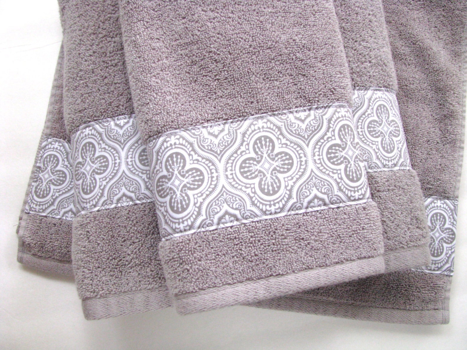 Grey Towels hand towels towel sets bath towels gray bath Etsy