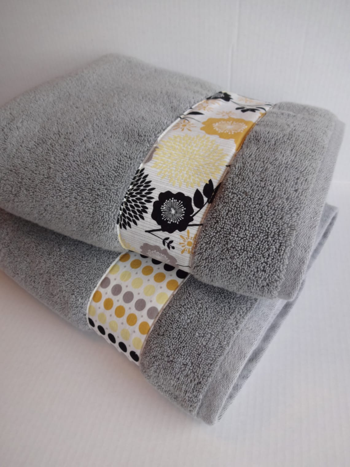 Custom Towels Grey Bathroom Towels Hand Towels Design Your Etsy