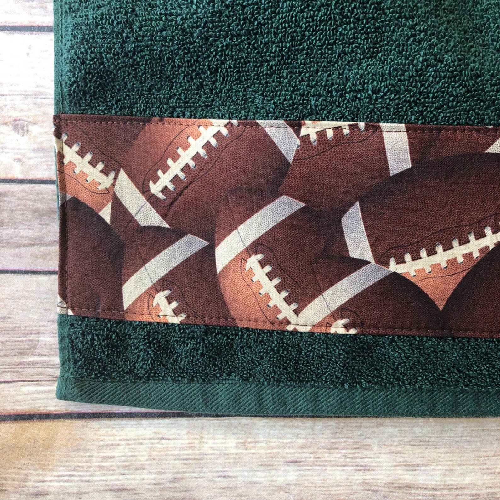 Football Bath Towels 20 Colors 6 Sizes you pick the towel size Etsy