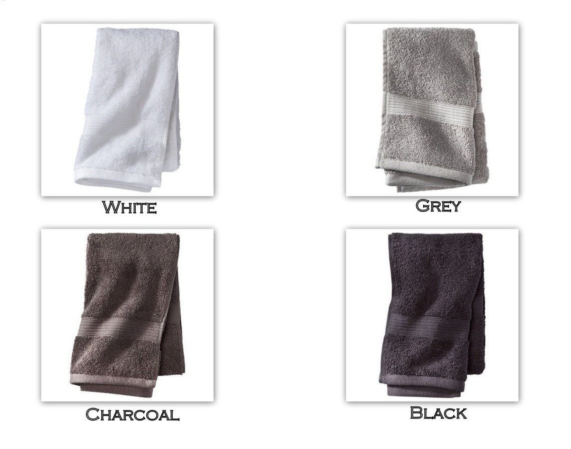 More Colors Towels Towels Hand Towel Orange Bathroom Grey Etsy