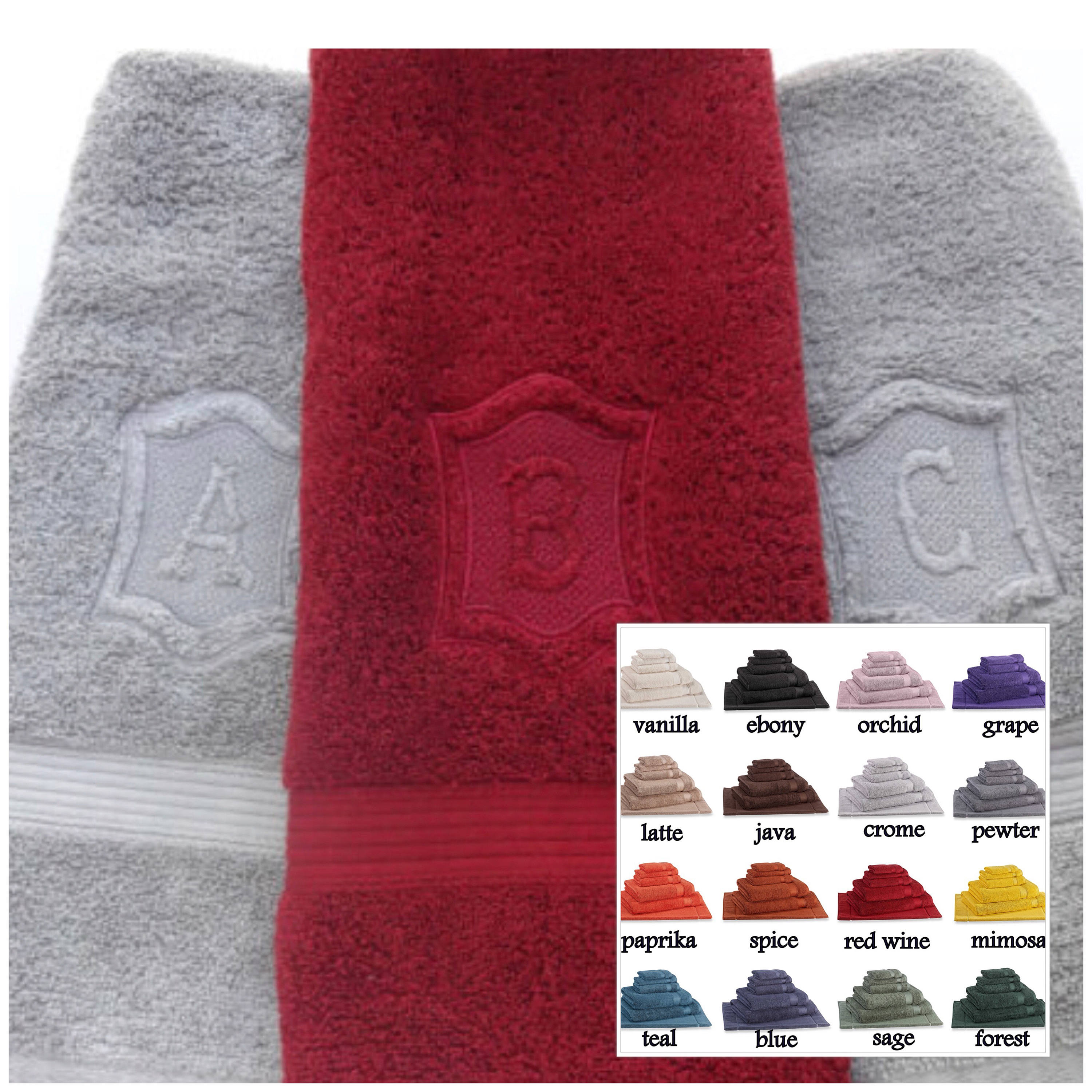 Personalized Hand Towels hand towel bathroom personalized Etsy