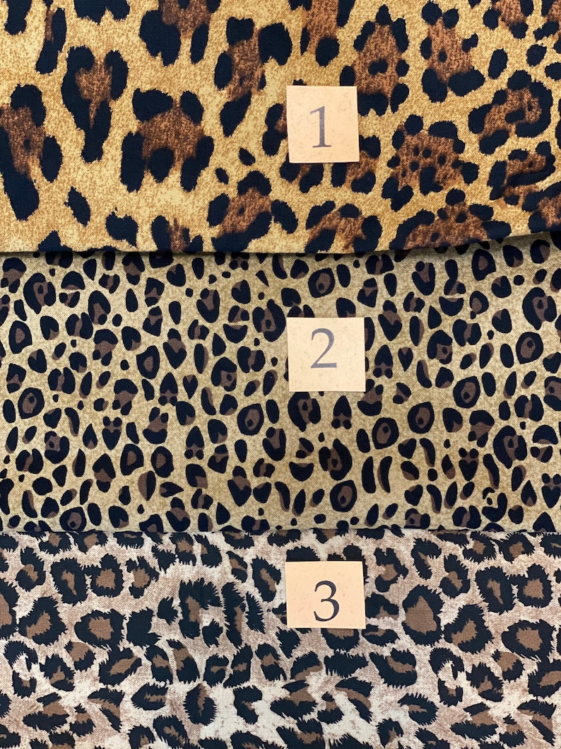 Leopard Bathroom Towels in 4 sizes to choose from made for you by August Ave Towels, you pick the size and fabric, sold individually, bath image 3