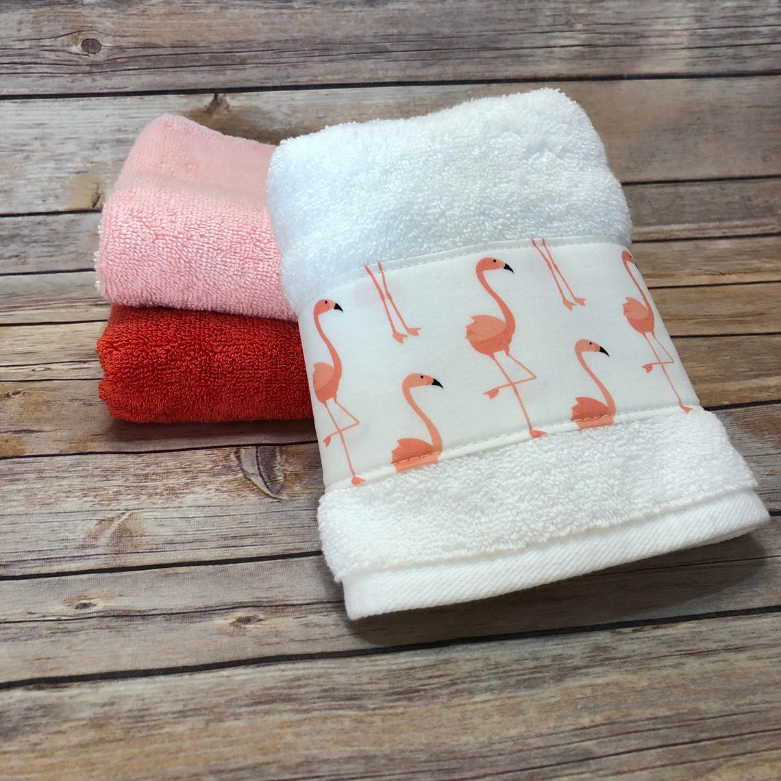 Flamingo Bathroom Towel Bath Towel and Hand Towels Bathroom - Etsy