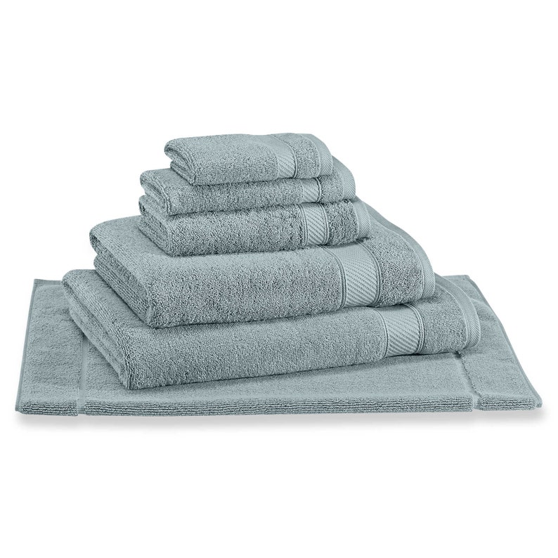 Black and White Floral Stripe fabric on bath towels you ...