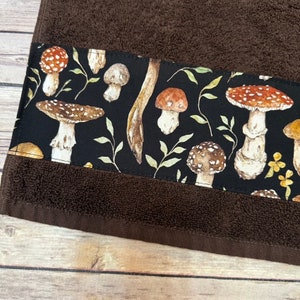 Mushroom Bath Towels 4 Sizes 10 Colors to Pick From Handmade for Your ...