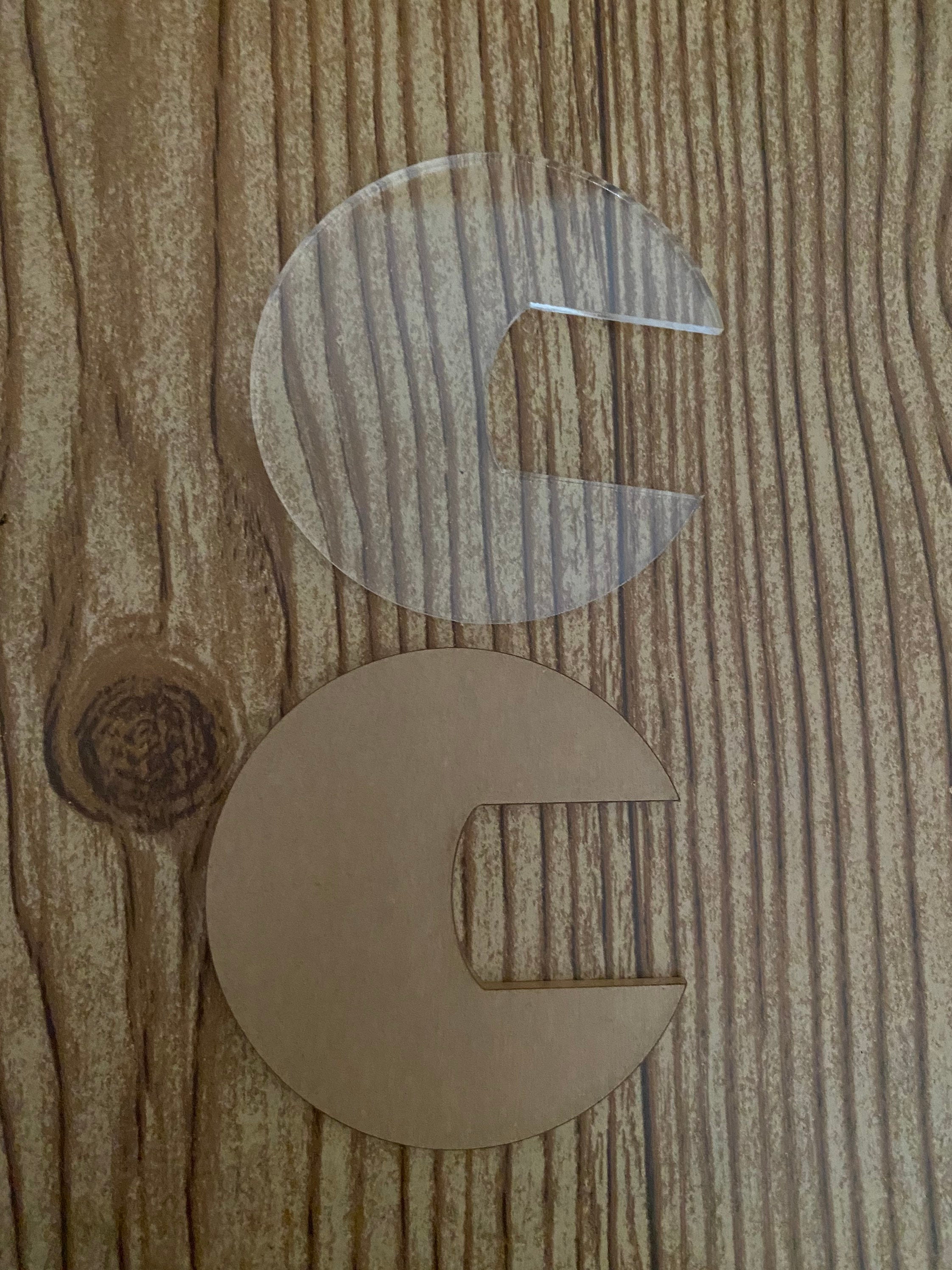 Acrylic Topper Blank With for Mason Jar Tumbler Etsy