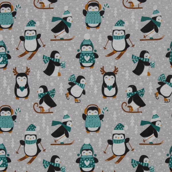 Alpenfleece grau Pinguin Swafing 14,50EUR/m