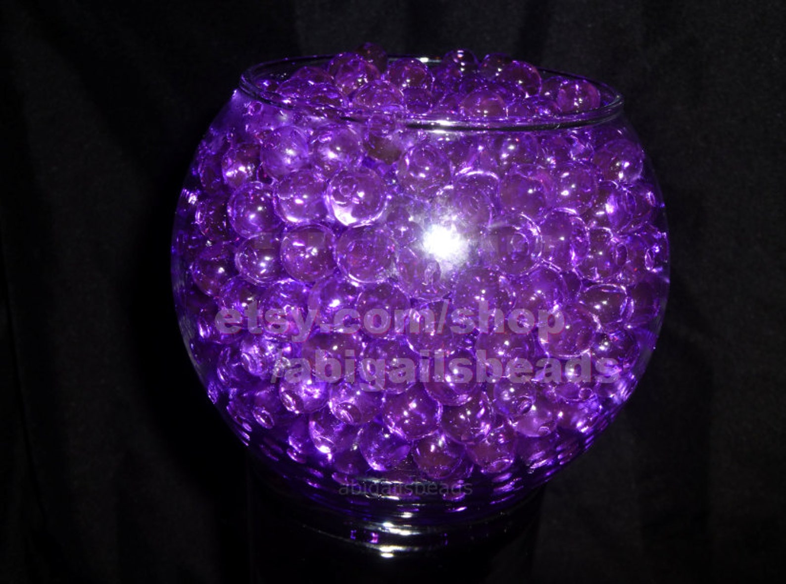 PINK Hydrated Water Marble Crystal Bead hydrating Orbeez Magic Etsy