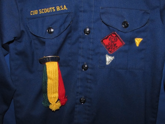 CUB SCOUT SHIRT Vintage Boy Scouts of America - image 2