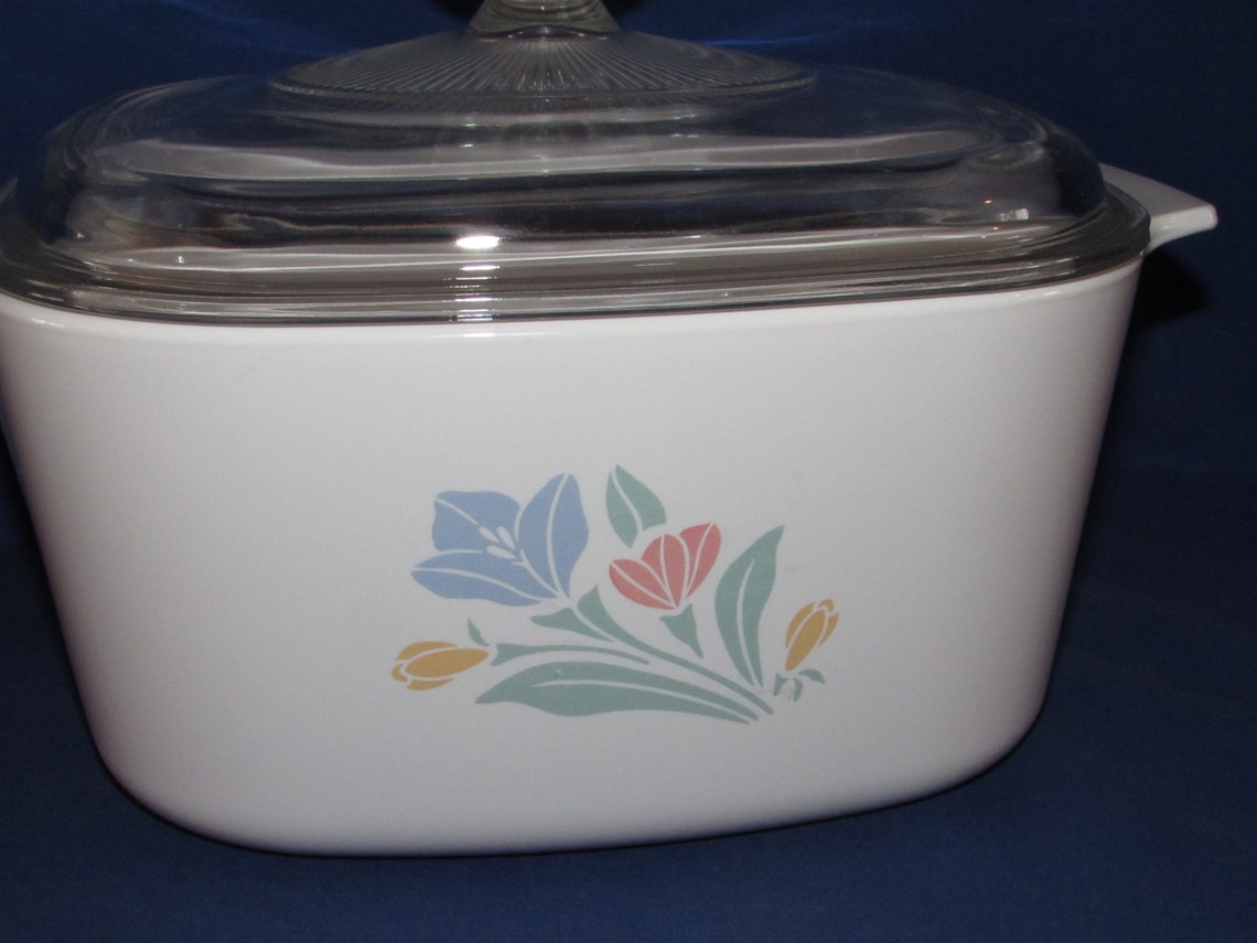 Corning Ware FRIENDSHIP PATTERN A3B With Lid Corningware Etsy