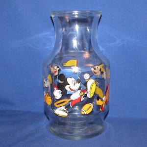DISNEY CARTOON CARAFE for Sports Disneyana Vintage