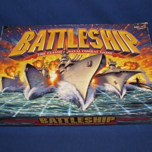 BATTLESHIP GAME 2002 Milton Bradley The Classic Naval Combat Vintage