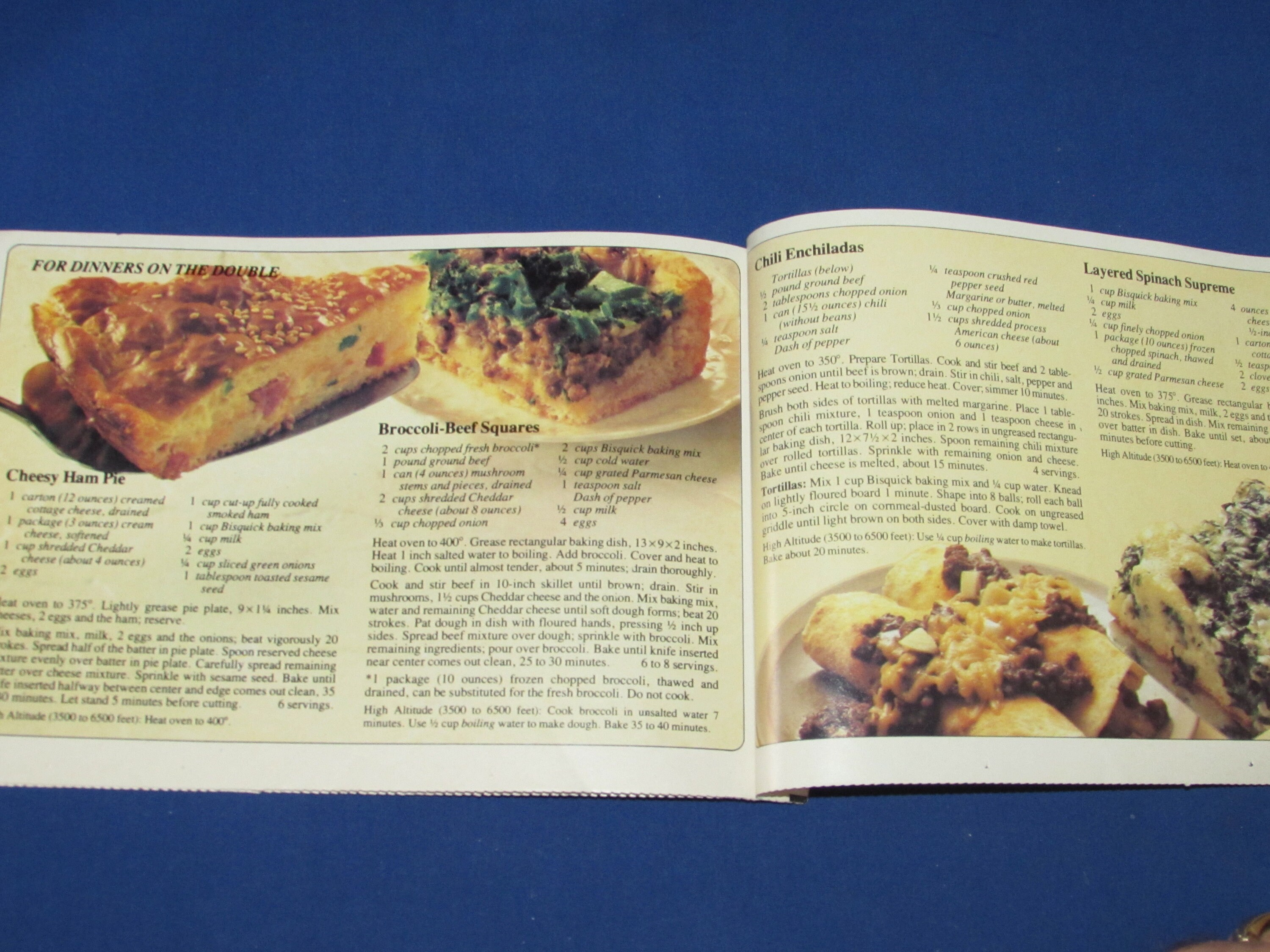 Cookbook BISQUICK COOKBOOKS Set of 3 Small Recipe Books Free Etsy