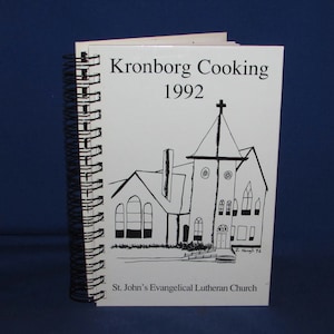 COOKBOOK KRONBORG COOKING 1992 Nebraska Recipes Free Shipping