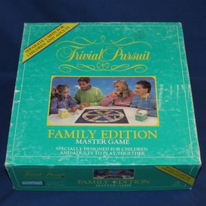 Trivial Pursuit TV Edition Card Set From 1991 Parker Brothers 6052 for sale online 