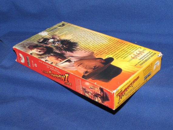 Young Indiana Jones VHS 1995 Treasure of the Peacock's Eye