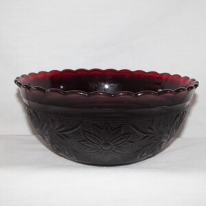 Anchor Hocking Red Sandwich - Etsy