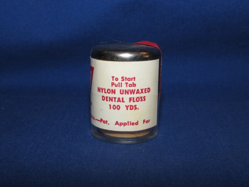 POH DENTAL FLOSS Vintage Dental Office 1950s Free Shipping Etsy