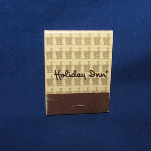 HOLIDAY INN MATCHES 1970 Unstruck Free Shipping