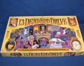 13 DEAD END DRIVE Milton Bradley 1993 Free Shipping