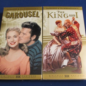 Rogers and Hammerstein Collection VHS Set of 6 Tapes 2000 Free Shipping ...