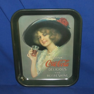 COCA-COLA TRAY 1971 Hamilton King Reproduction