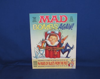 MAD MAGAZINE Winter 1988 Super Special Mad Bombs Again